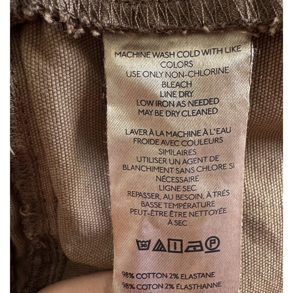 NWT Size XXS - Anthropologie The Izzie Relaxed Pull-On Cotton Barrel Pants - Picture 6 of 16